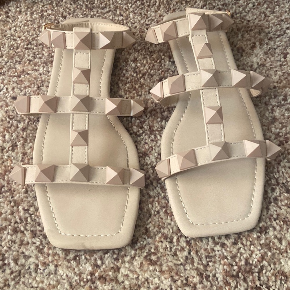 Vici Collection Studded Gladiator Sandals